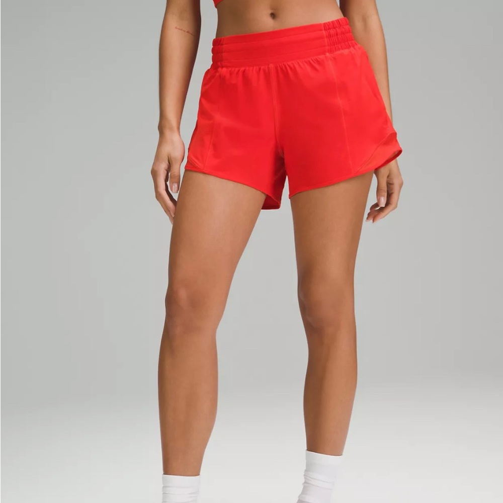 Lululemon High Rise Hotty Hot Short 4”…